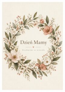 Botaniczny wianek dla Mamy