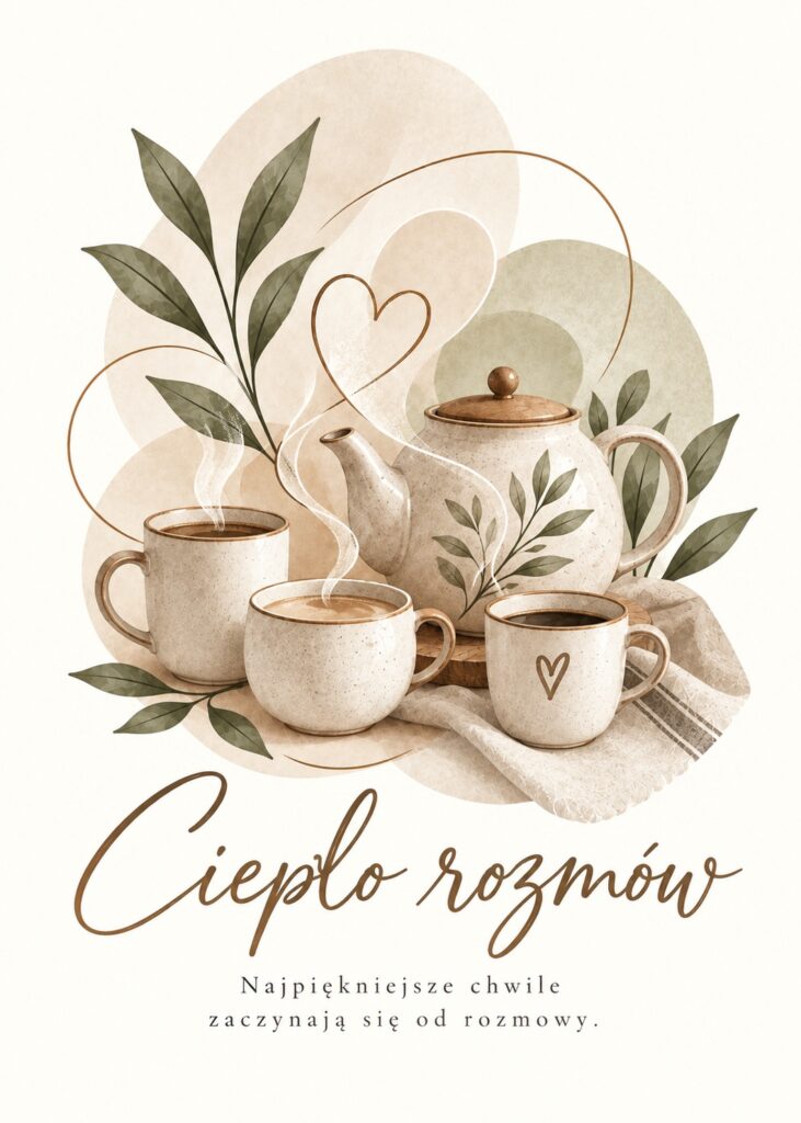 Ciepło rozmów przy herbacie