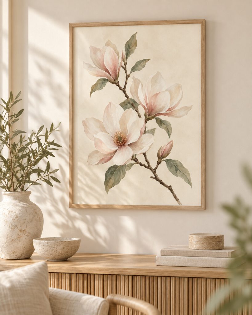 Magnolia — wizualizacja we wnętrzu