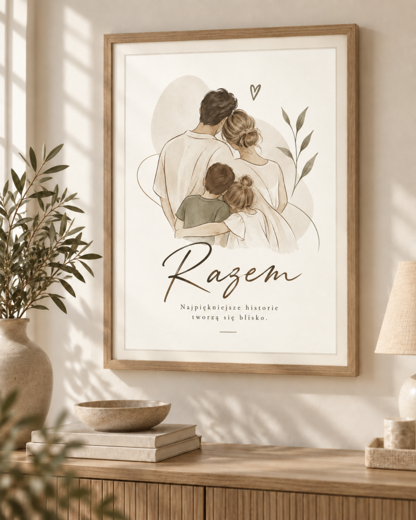 Plakat z kolekcji Rodzina